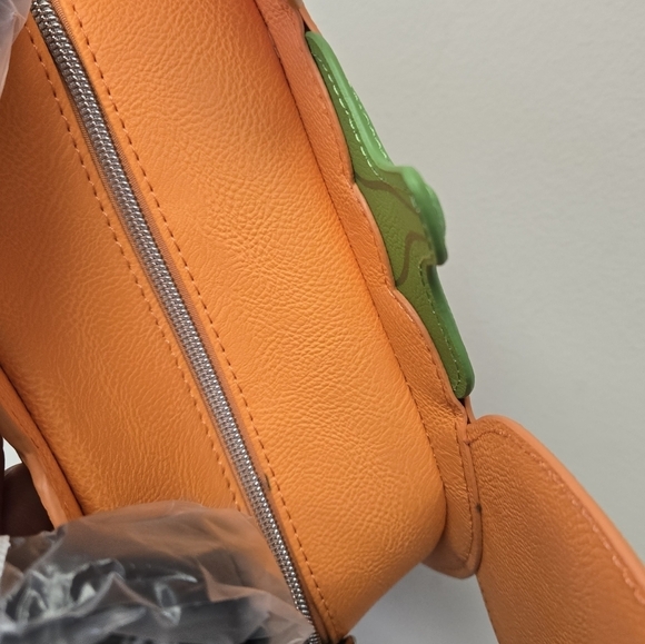 Loungefly Mickey Mouse Jack-o-Lantern Crossbody Bag Purse - Picture 10 of 12